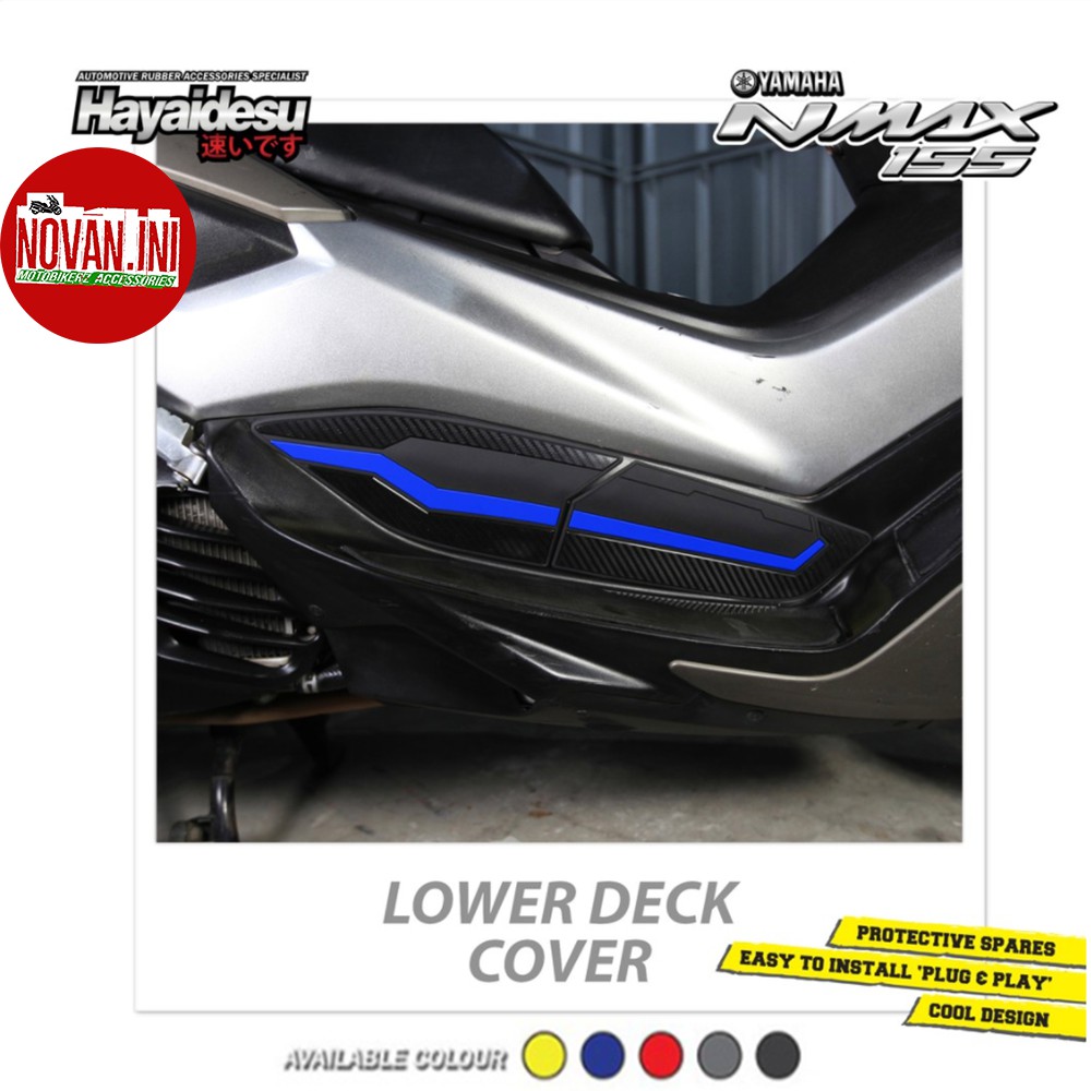 Yamaha Nmax Body Protector Lower Deck Cover Hayaidesu Shopee Philippines