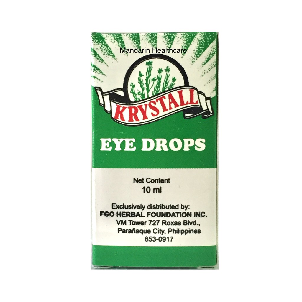 Krystall Eye Drops 10ml | Shopee Philippines
