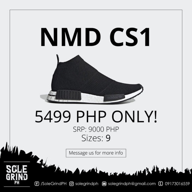 Adidas originals nmd cs1 cheap us