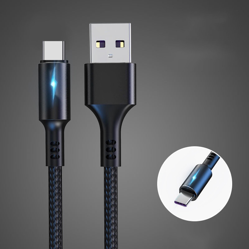 AType C USB Cable for Samsung S10 S9 Micro USB Charger Cables Data Cord