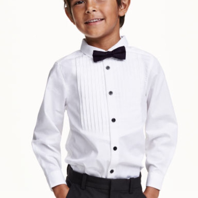 H&m tuxedo cheap shirt