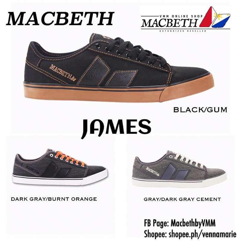 Macbeth best sale james shoes