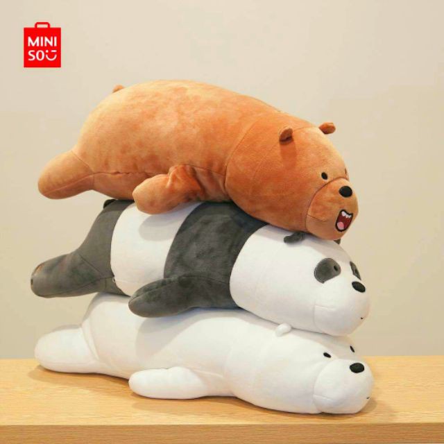 we bare bears big stuffed toy