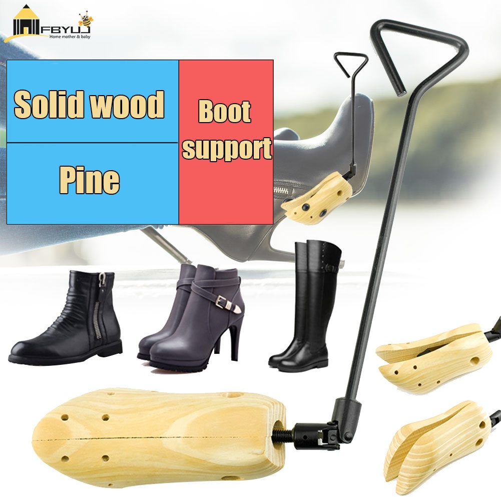 1Pc Boots Stretcher Shoes Tree Rack Holder Wood Shaper Adjustable Shoe  Expander Support Accessories Boots Stretcher Shoes Tree Rack Shoe Expander 