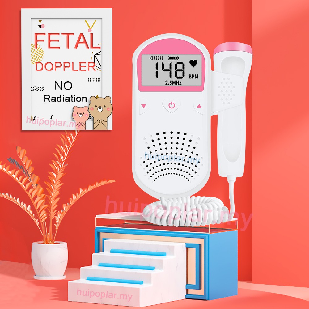 New Arrivals*Kanglile Digital Portable Fetal Doppler Monitor Ultrasound ...