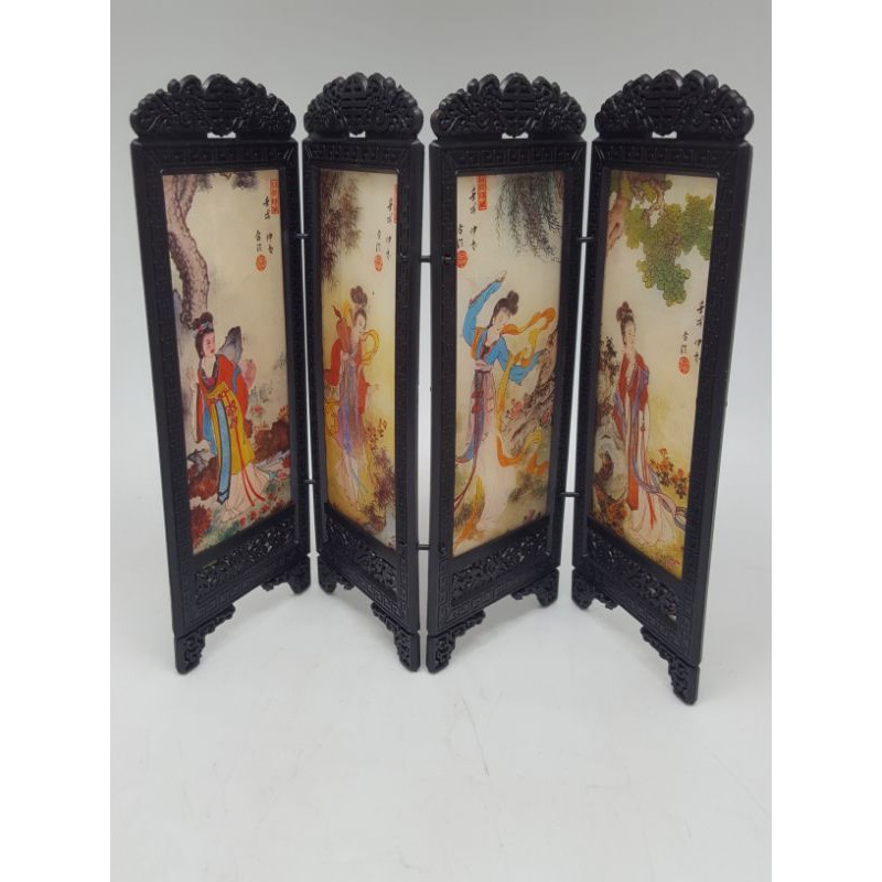 MINI FOLDING CHINESE SCREEN DECOR | Shopee Philippines