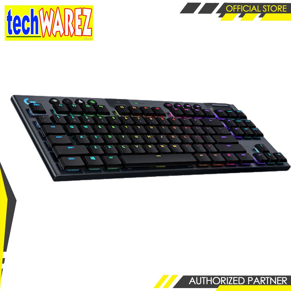 Logitech G913 Lightspeed Wireless Tkl Mechanical Keyboard Gl Tactile ...