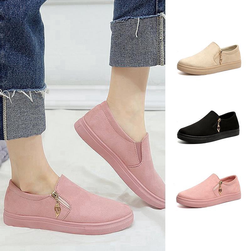 2020 Women s sports shoes canvas comfortable casual Korean flat fashion shoes