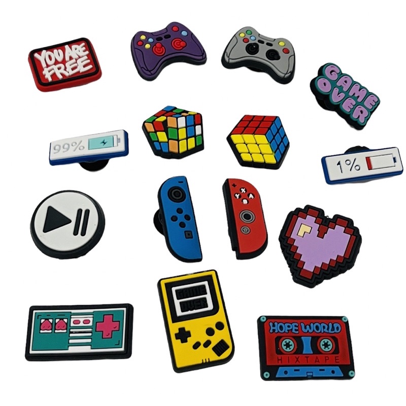 Games Series jibbitz for crocs Shopee Philippines