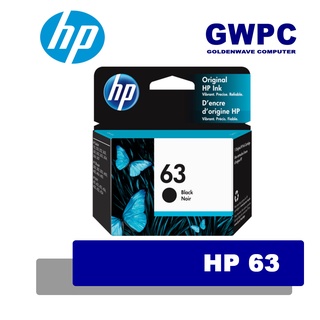 HP 63 Black Tri Color Genuine Ink Cartridge Shopee Philippines