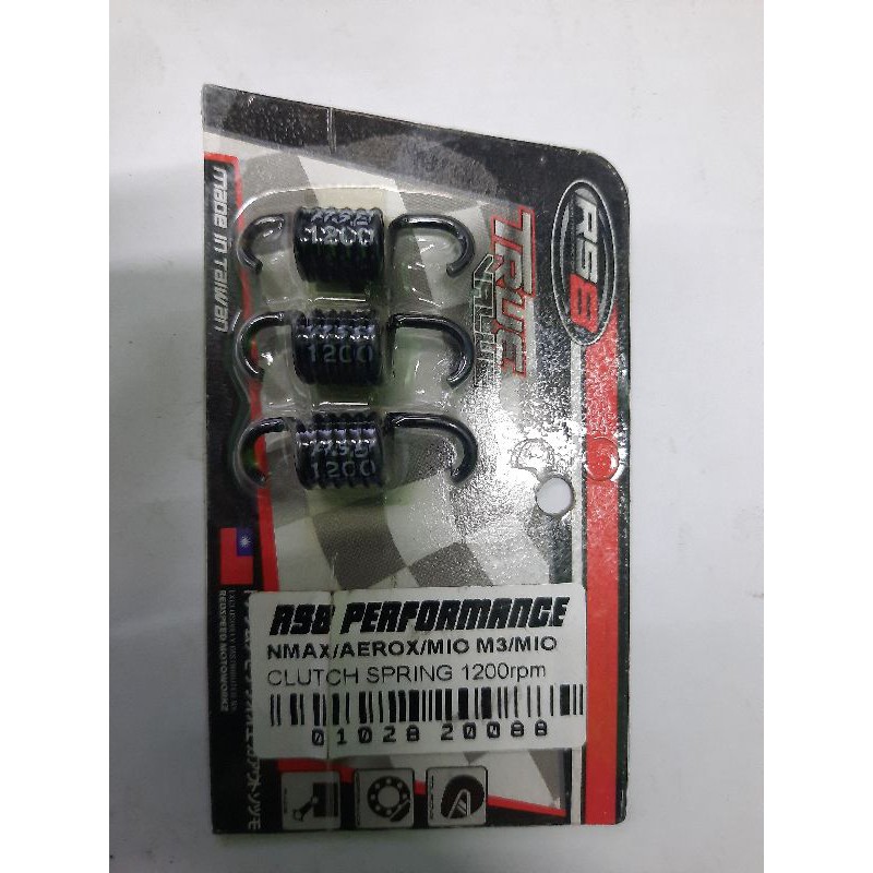 RS8 CLUTCH SPRING1000 1200 1500 RPM NMAX/AEROX/MIO I 125 | Shopee ...
