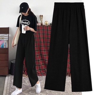 Korean trouser pants for women high waist pants wide leg trousers