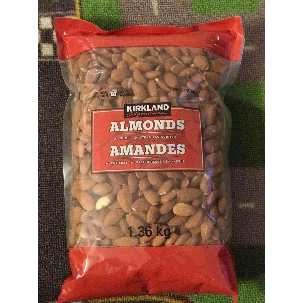 Kirkland Signature Supreme Whole Almonds 1.36kg Shopee Philippines