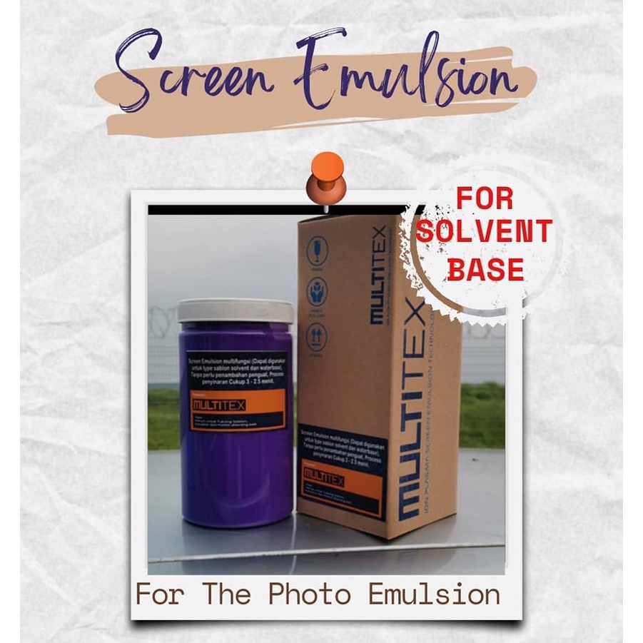 Multitex SCREEN EMULSION KAFFAH 1KG Shopee Philippines