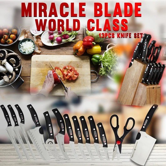 Miracle Blade - World Class Knife Set 