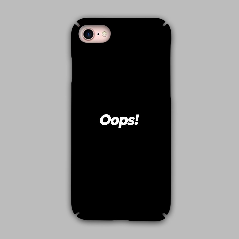 Oops Hard Phone Case For Realme 3 5 6 7 5i 6i 7i 8 C25/C25S Pro C1 C2