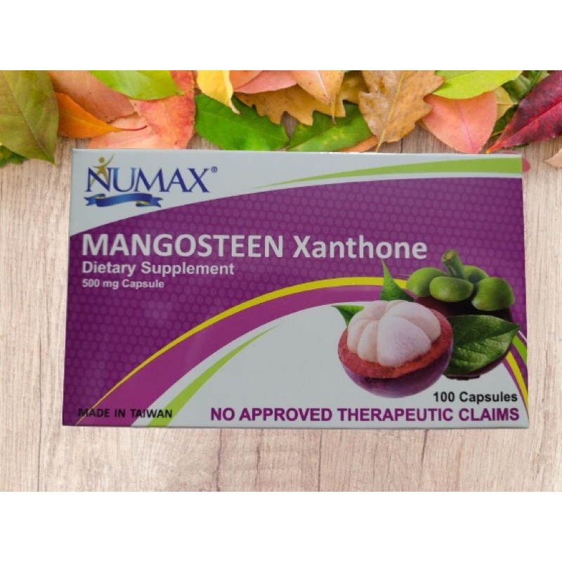 NUMAX Mangosteen Xanthone 500 mg (100 capsules) Shopee Philippines