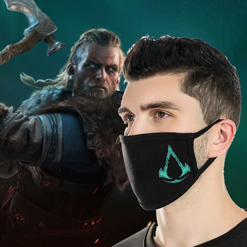 In 1-2 Days Mouth Mask Masquerade Glow Assassin's Creed Valhalla ...