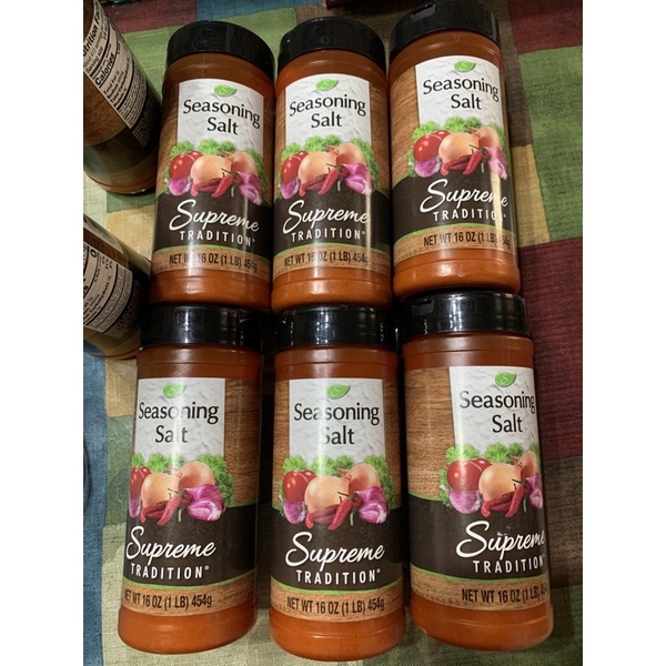 Supreme Tradition Seasoning Salt; 454g Shopee Philippines