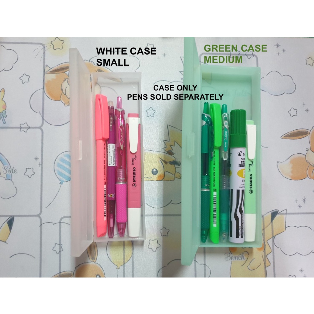 [FPS GIFTING IDEAS] HARD COVER PENCIL CASE WITH SPECIAL NOTE CLEAR