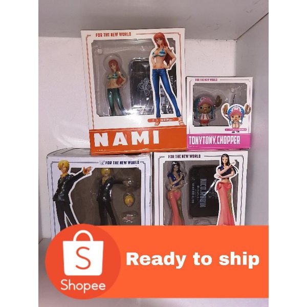One Piece Action Figure (Good Quality) Nami, Robin, Chopper Shopee