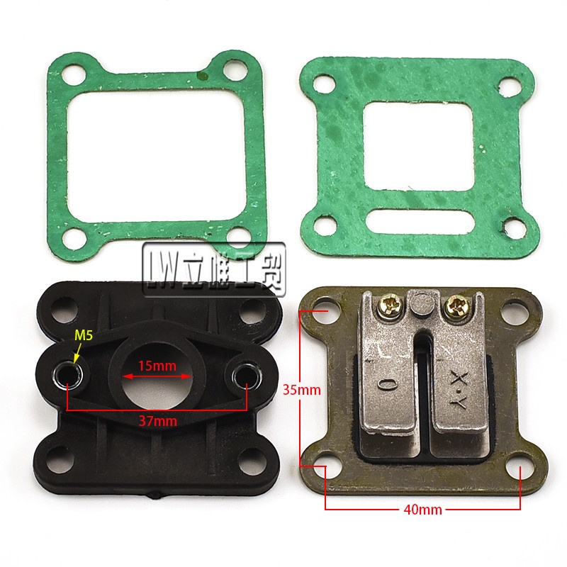 44mm Big Bore Cylinder Kit 2 Stroke 47cc 49cc Engine Mini Dirt ATV - Foto 12