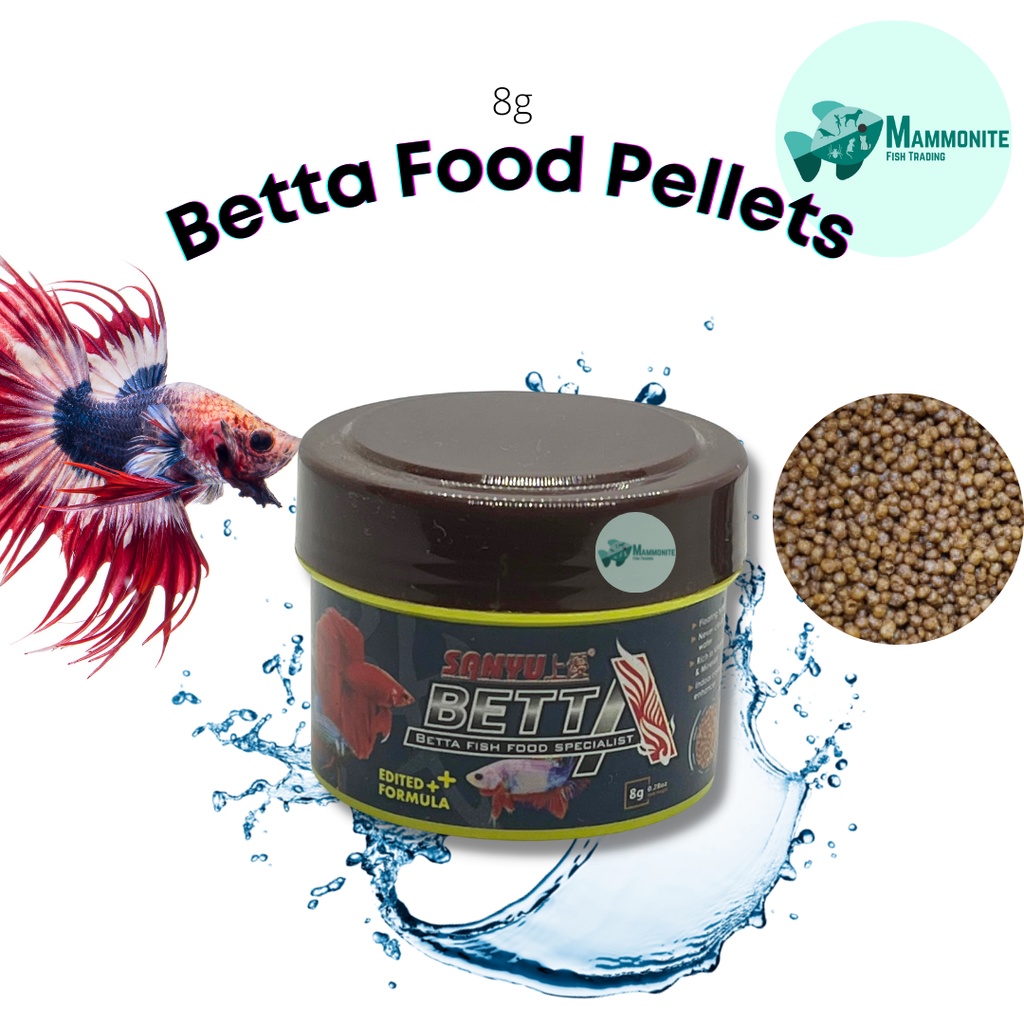 Betta fish shop feeding pellets