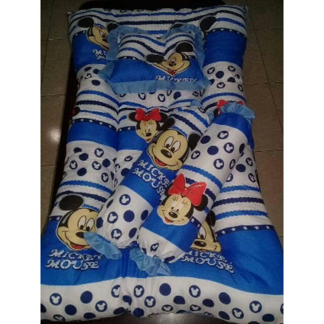 Baby Comforter Set Mickey Mouse Design Shopee Philippines