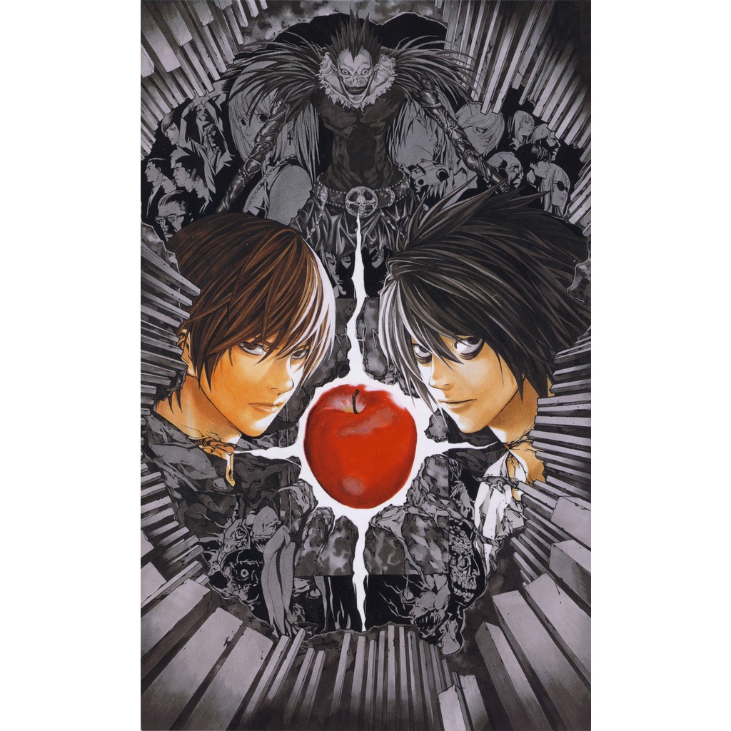 Death Note : Official Anime Poster / Stickers / Laminated Posters ...