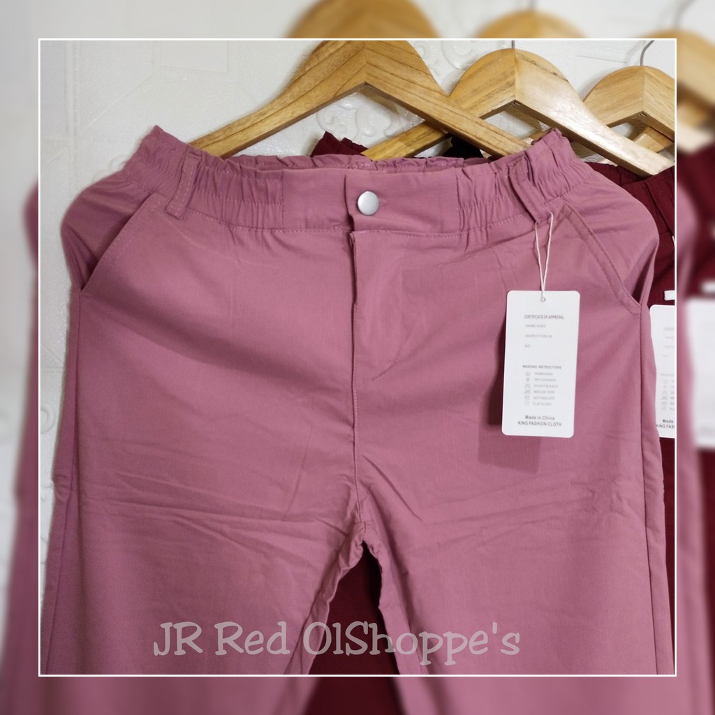 New Design Candy Pants with Belt Loops Stretchable | Shopee Philippines
