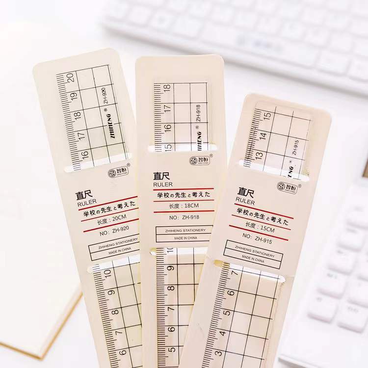 Japan simplistic designed ruler 15cm, 18cm, 20cm YW | Shopee Philippines