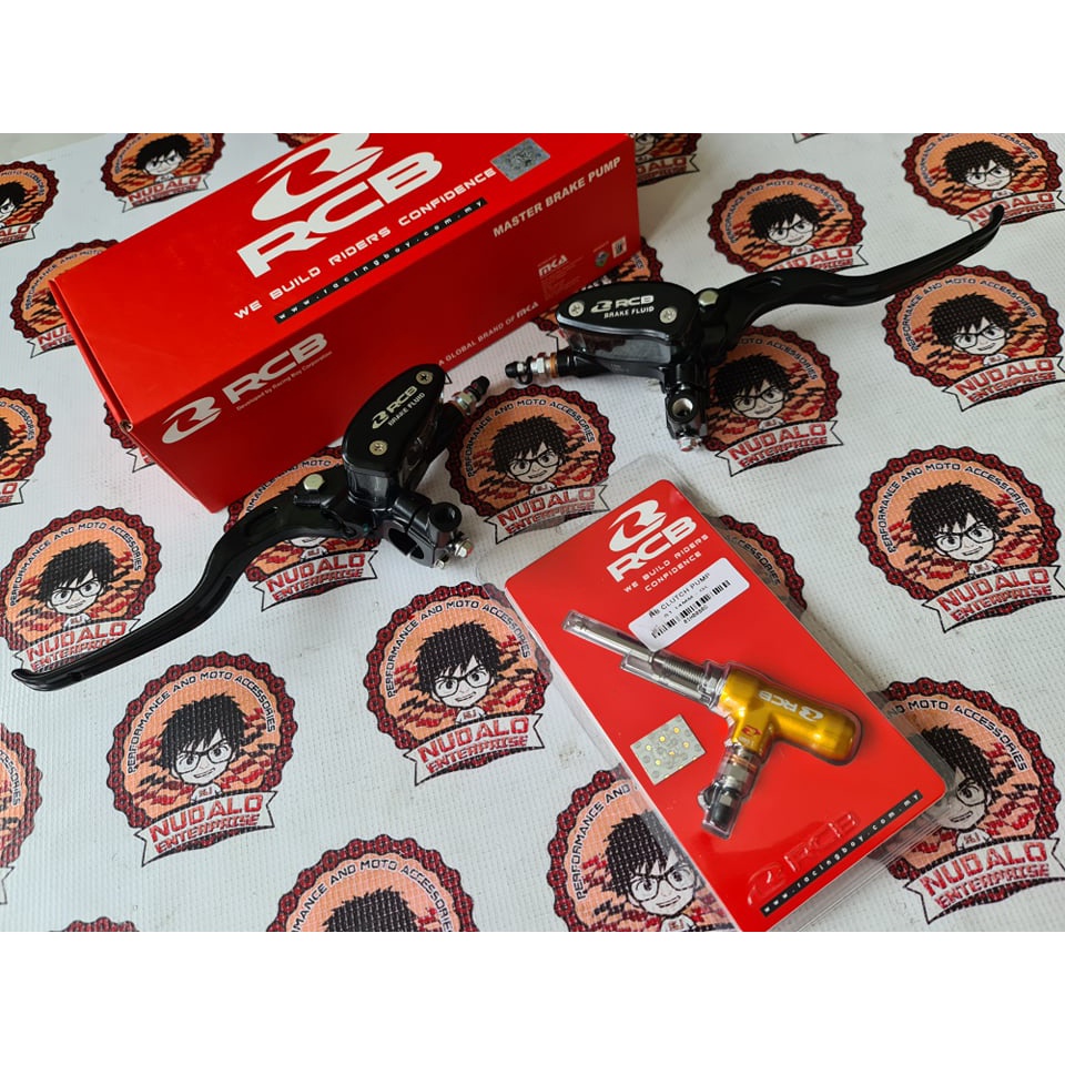 RCB Hydraulic Brake and Clutch set E2 with 14mm pump (SOLD AS SET
