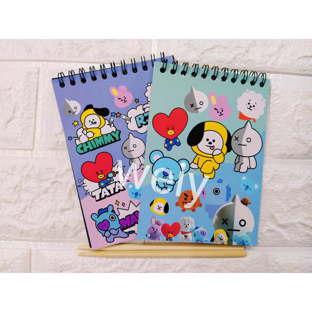 Sanrio Bt21 Unicorn Lol Diy Drawing Book Scratch Graffiti Magic Note 