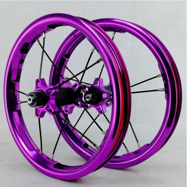 Kids Balance Bike Colorful Aluminum Alloy Pushbike Wheelset 12inches 85 95MM for Children s Gipsy PAPA S T R I D E R BIKES 12 Shopee Philippines