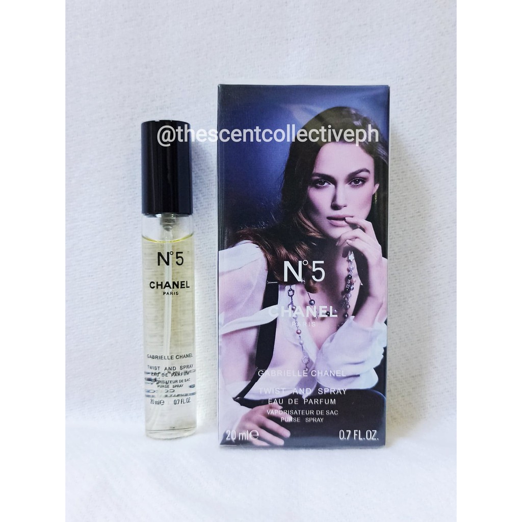 Travel Size Perfume 20ml Chanel No.5 Shopee Philippines