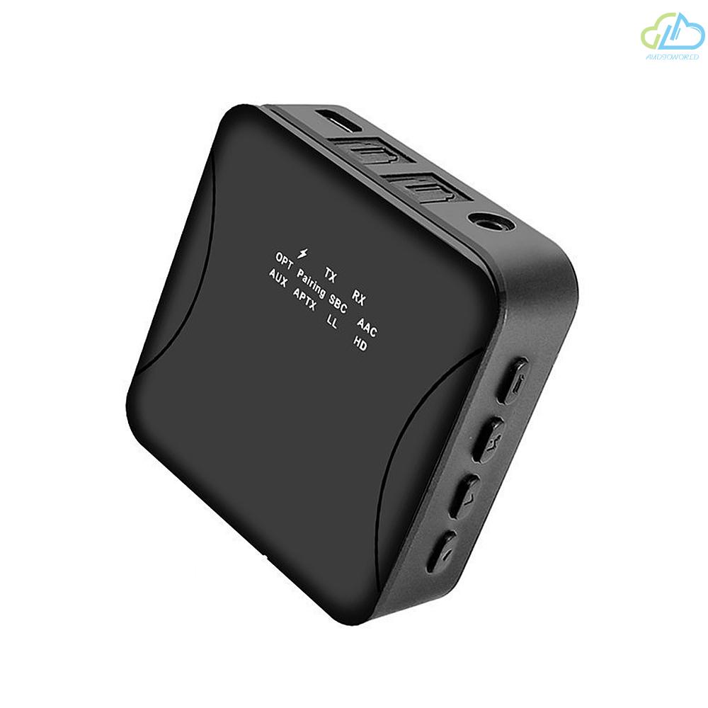A&W BT 5.0 Optical Wireless Audio Transceiver Adapter SPDIF Wireless