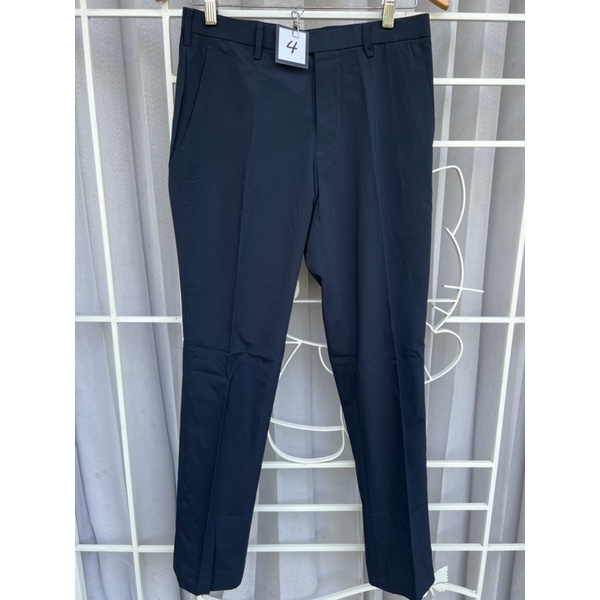 A3) Uniqlo (Kando pants) Men's Work pants Dark Navy Color Waist 31 ...