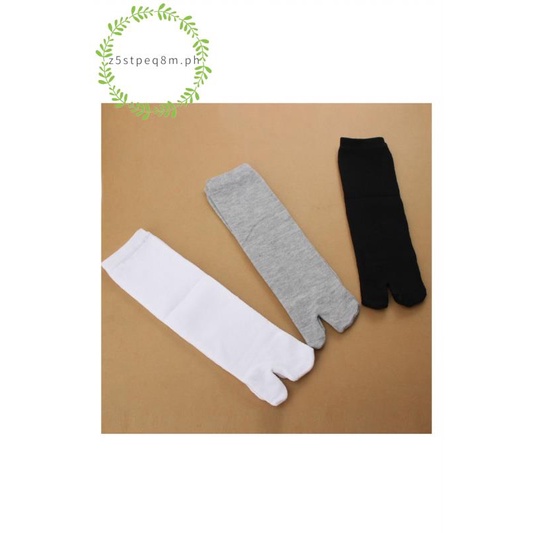 Chaussettes Tabi Japonaises Sandale Split Toe - Style Ninja Geisha, Coton, Taille Unique 35-40 Femme