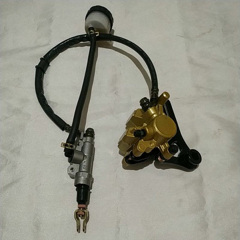 MOTORCYCLE RAIDER 150 NISSIN UNIVERSAL REAR CALIPER | Shopee Philippines