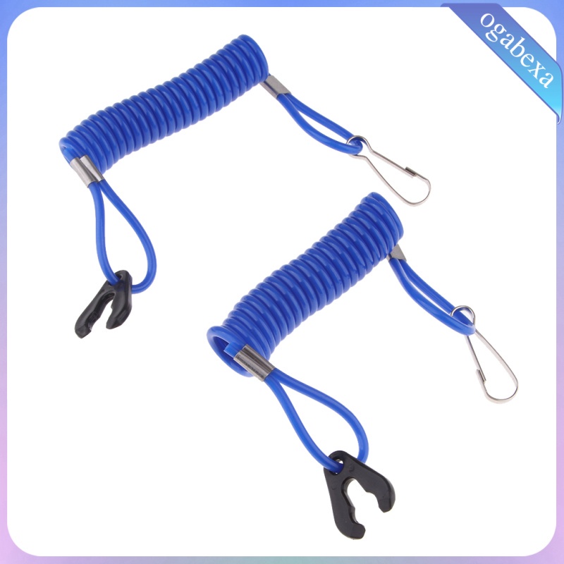 2 Pieces Universal OutBoard Kill Switch Key for with Lanyard 55 Inches ...