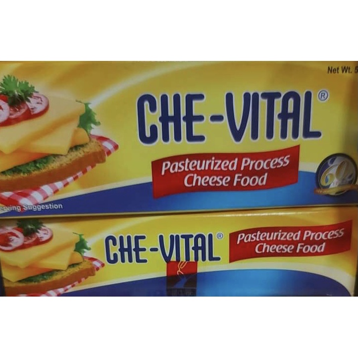 Che Vital Pasteurized Processed Cheese Food in 500g and 1kg Shopee