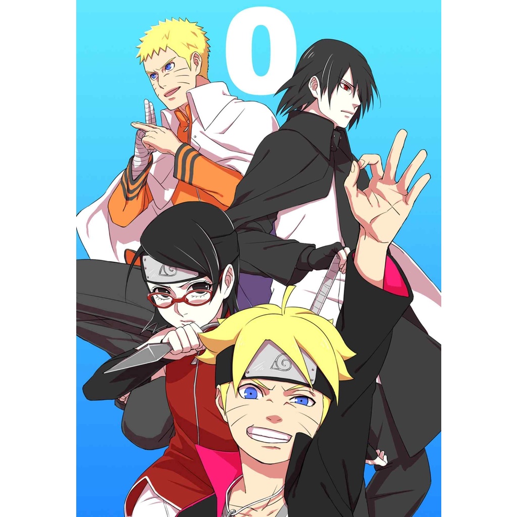 Boruto: Naruto Next Generations Anime Poster A4 Size | Shopee Philippines