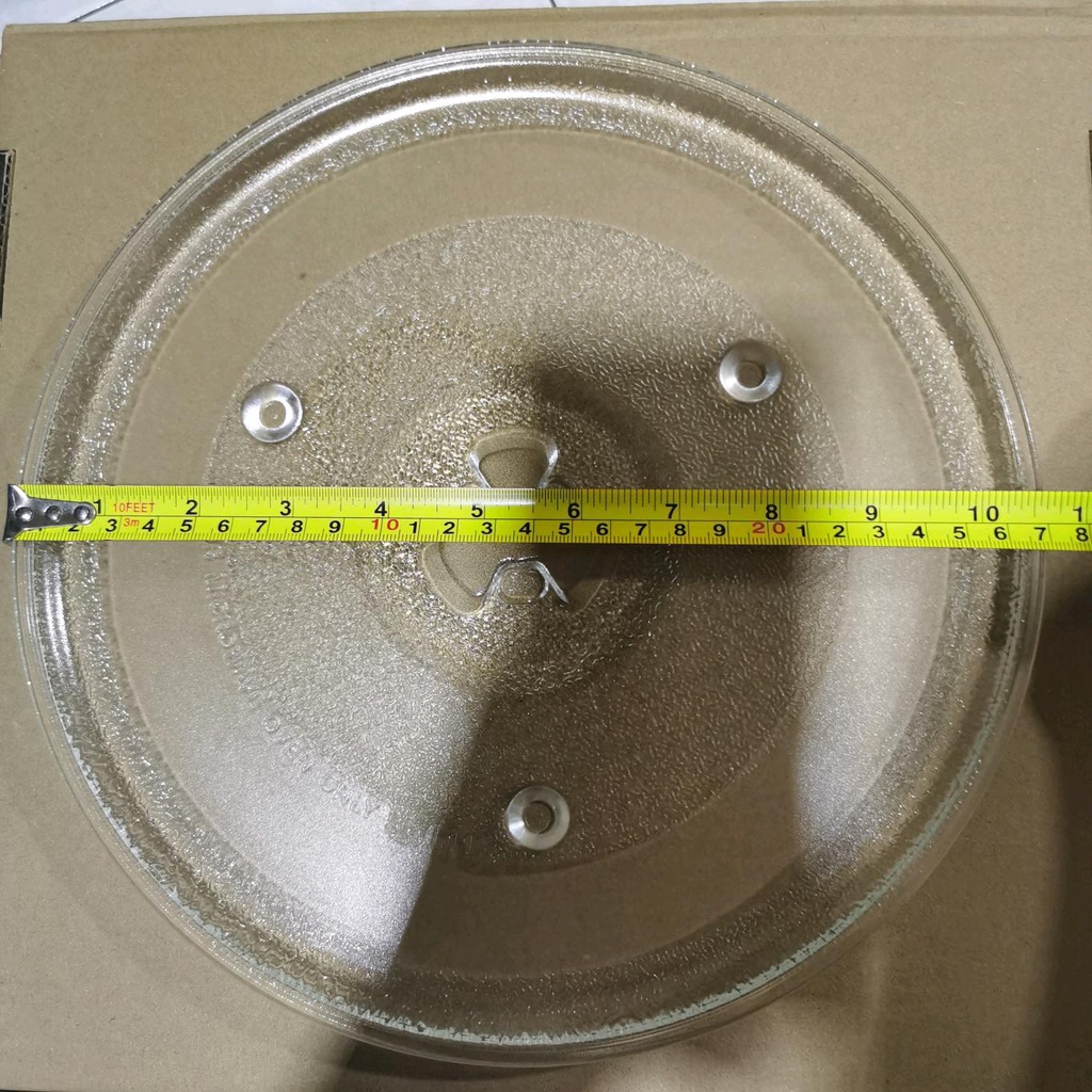 24.5cm Microwave Oven Glass Plate for Hanabishi,Micromatic , Whirlpool
