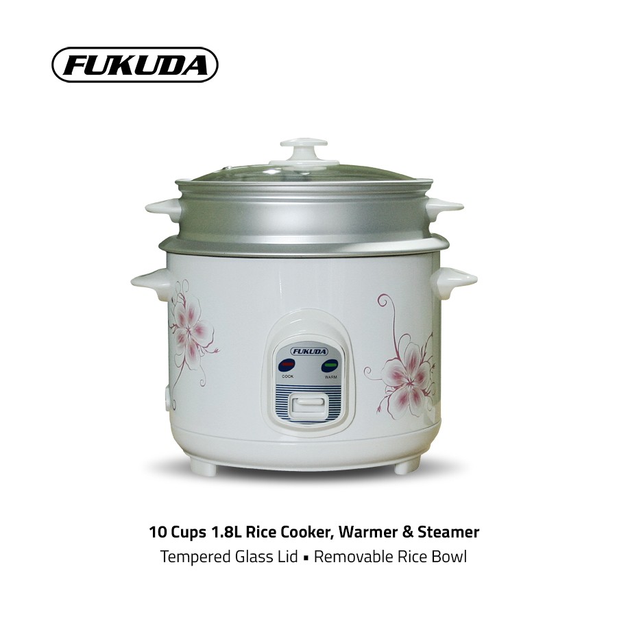 Fukuda Rice Cooker with Steamer 10 Cup FRC18 Shopee Philippines