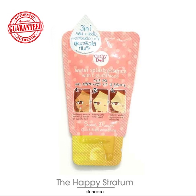 Cathy Doll Water Splash Essence Cream 5g Shopee Philippines