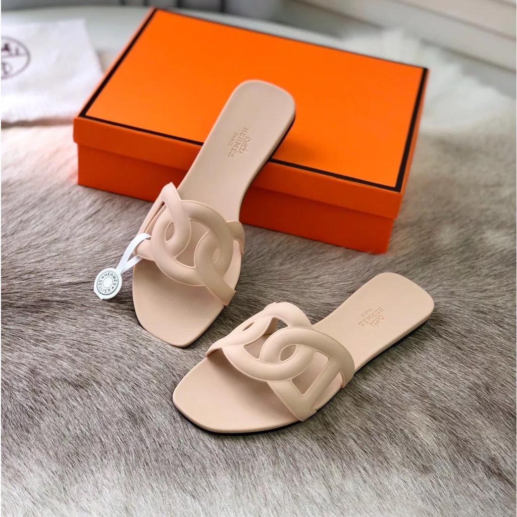 Hermes Sandals Classic Summer Trend Wear Wading Indoor and Outdoor