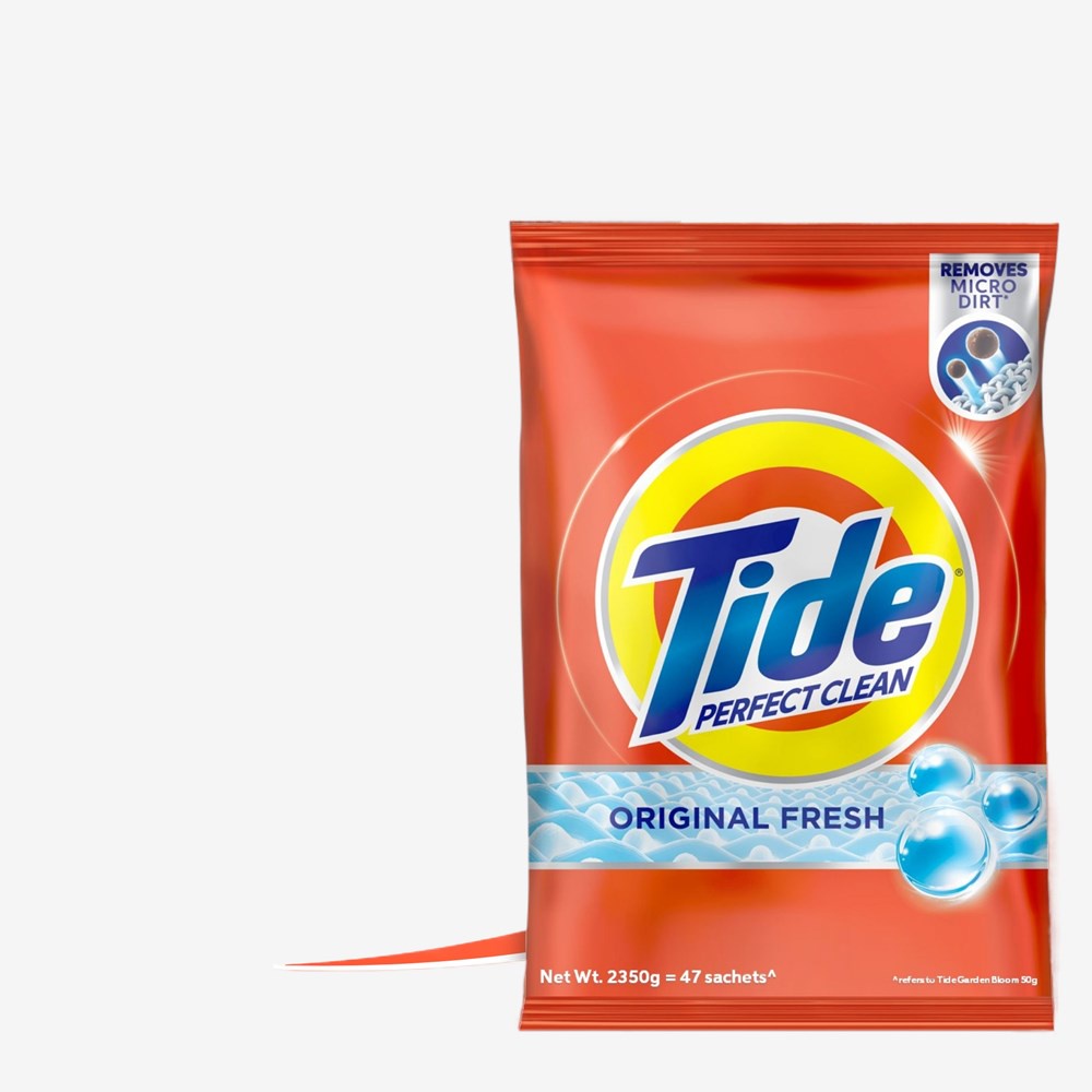 Tide Perfect Clean Powder Detergent Original Fresh 2350g (Laundry ...