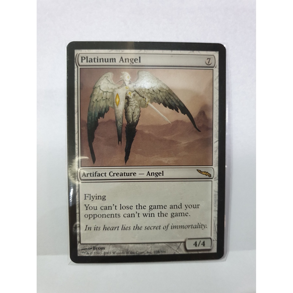 Magic the Gathering Platinum Angel (MRD) Shopee Philippines