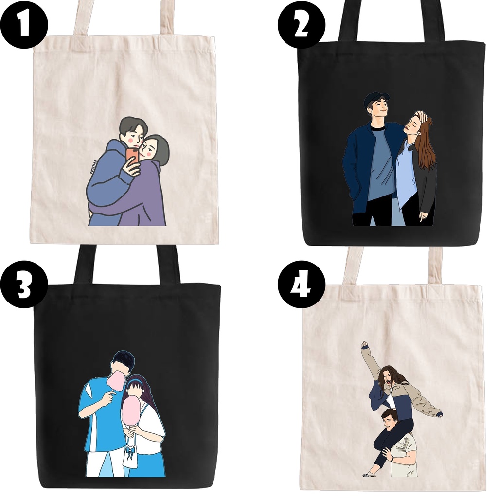 Canvas shoulder tote bag sales