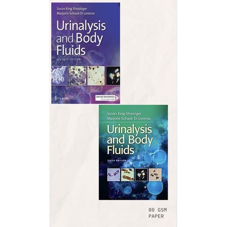 URINALYSIS AND BODY FLUIDS 6th/7th Strasinger | Shopee Philippines